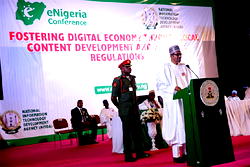 Read Buhari’s full speech at 2017 e-Nigeria conference