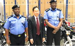 Chinese consulate donates motocycles, other equipment to Nigerian Police