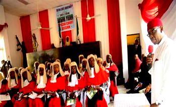 Speedy up just delivery process, Okowa urges judiciary