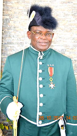 Pope Honours Dan Okekenta