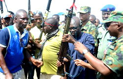 Militants behind Igbonla kidnap, Arepo pipeline vandalisation surrender arms in Ondo