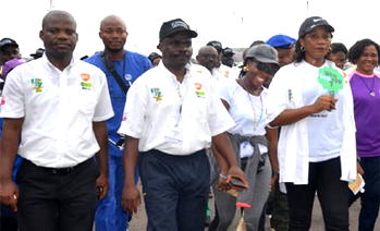90th Annual Conference: GSK, PSN stage walk against Hepatitis