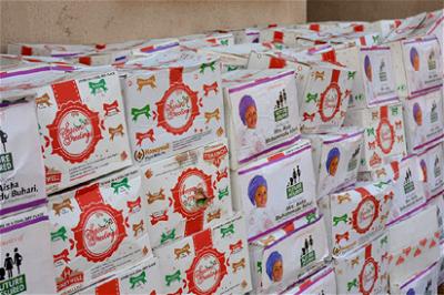 Yuletide: Politician distributes wrappers, food items to widows in Nasarawa