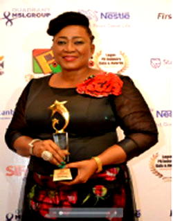NIPR confers Nkechi with Lifetime Achievement Award