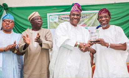 Aregbesola and others during the event