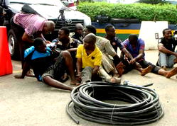 RRS arrests cable thief syndicate, recovers 168 metre long cable