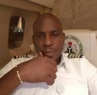 Captain Ndubuisi Captain Ndubuisi Buhari’s Airforce 001 pilot