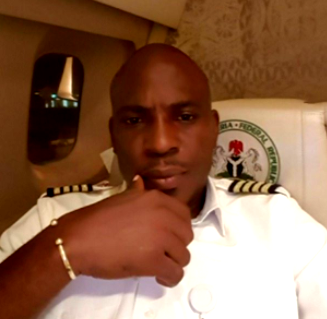 Captain Ndubuisi Buhari’s Airforce 001 pilot