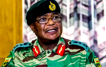 Ex Zimbabwean army boss sworn in as vice president