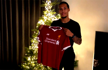 Liverpool land ‘honoured’ Van Dijk in world record deal for defender