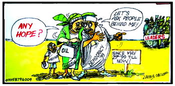 Leaders: Any hope- Democracy