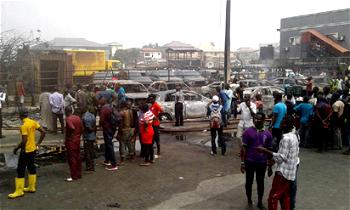 FRSC warns motorists on Lagos-Ibadan expressway as another petrol tanker spills its content