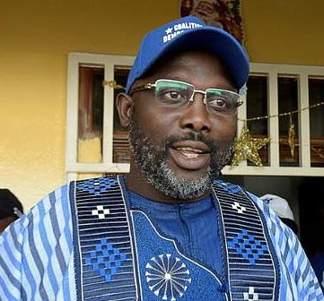 George Weah Change is on, says Weah in acknowledgment of victory