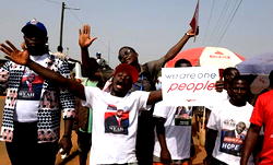 George Weah’s supporters jubilate, official result Thursday