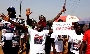 George Weah’s supporters jubilate, official result Thursday
