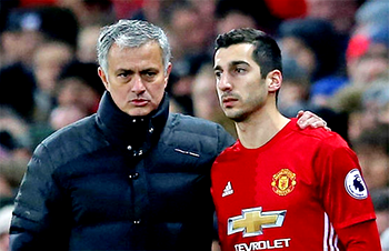 Mourinho blames selection headache for Mkhitaryan absence