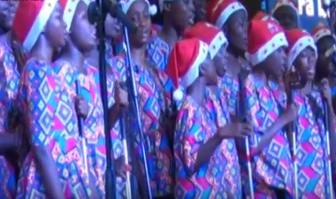 Blind pupils amaze with melodious Christmas Carol