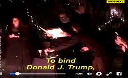Video: Witches, Christians perform counter rituals of failure, success for Trump