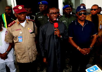 Obiano, Okowa to partner with FRSC to ease traffic jam on Niger Bridge at Xmas