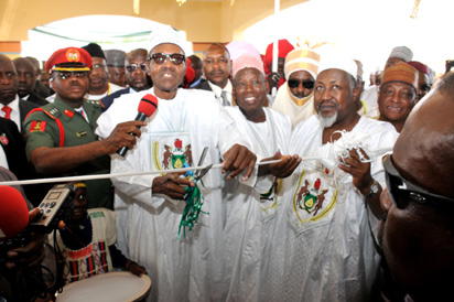 buhari kano Photos: Kano agog as Buhari visits