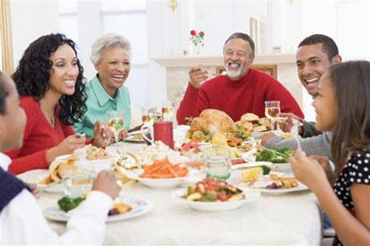 eating together NUTRITION: ‘Tasty meals strengthen family ties’