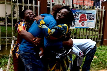 Photos: Joy as returnee migrants unite with family, friends in Edo