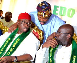 Okowa, Obaseki make case for revival of education sector