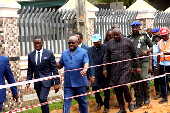 Wike, Ibori commission Projects in Asaba