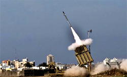 Gaza rocket hits Israeli town