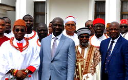 Igue Festival: Obaseki salutes Oba of Benin, prays for stronger bond, better days