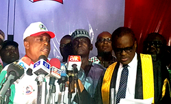 Photos: Uche Secondus sworn in as PDP National Chairman