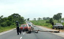 Anambra community kicks against blocking their road with union office
