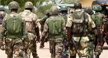 Dismissed soldiers, 2 others arrested for allegedly hijacking truck with N13.2m goods