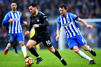 Hazard stars as Chelsea return to winning ways
