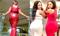 Anita Joseph, Tracy, Treasure Daniels, in butt contest