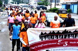 PwC walks for Charity