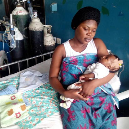 Help save my son: Mother of hole-in-heart baby seeks N7m for surgery ...