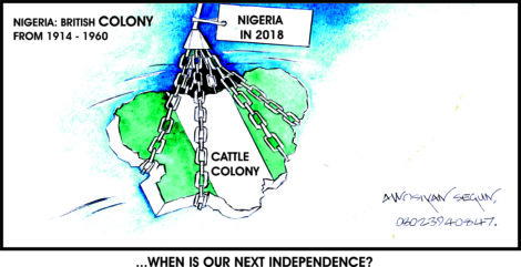 Editorial Cartoon WED 31ST JAN 2018 e1517343676503 No land for cattle colony, says Delta monarch