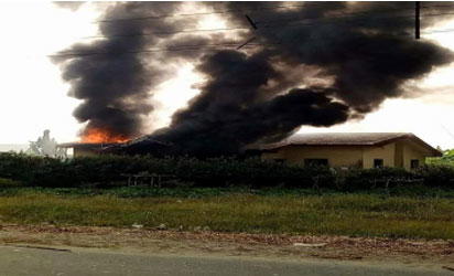 Hoodlums vandalise roofing sheets, electricity cables at Fed Poly, Ukana