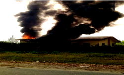 Hoodlums vandalise roofing sheets, electricity cables at Fed Poly, Ukana