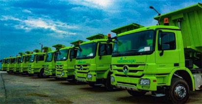 LAWMA trucks Waste management: Visionscape reassures Lagos residents of commitment