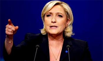 Italy elections could accelerate end of EU- Marine Le Pen