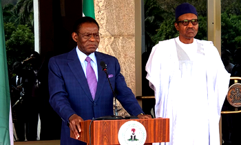 President Mbasogo commends Buhari for fighting Boko Haram insurgency to standstill