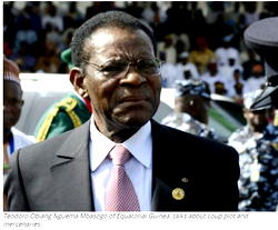 Equatorial Guinea claims it foiled coup, mercenary invasion