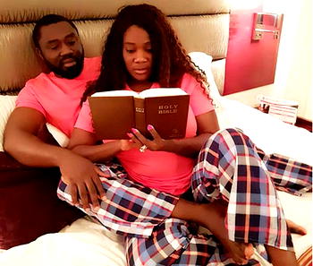 Mercy Johnson Goes Sensational On Hubby:  Hundred hearts not  enough to carry my love