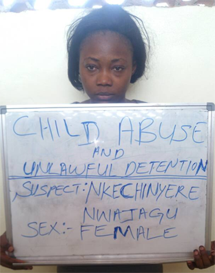 Police arrest female banker who locked maid inside Lagos apartment