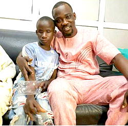 Pasuma finally meets blind boy who sings like him on the street