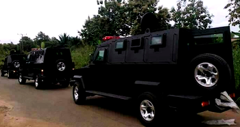 Photos: Innoson’s military vehicles