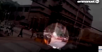 Video: Strange ‘angelic being’ caught on camera outside Synagogue
