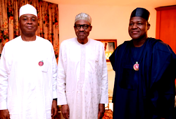 Breaking: Saraki, Dogara meet Buhari over Benue killings